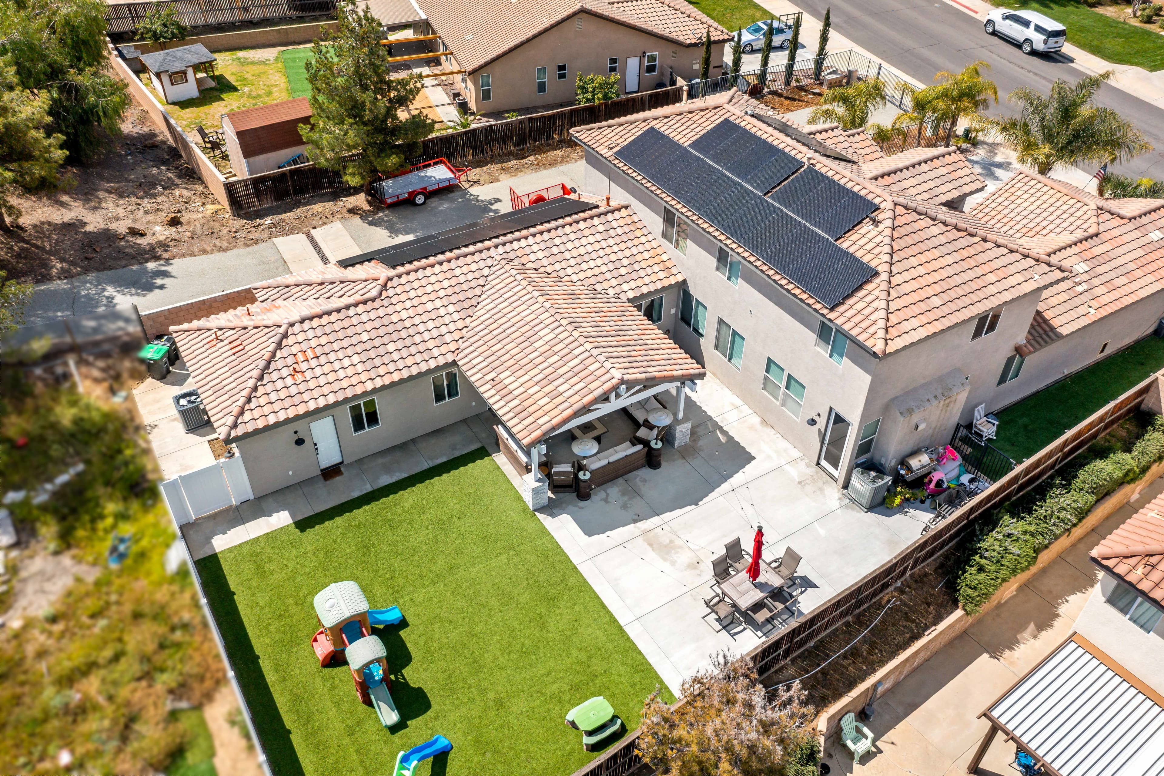 The lot from above