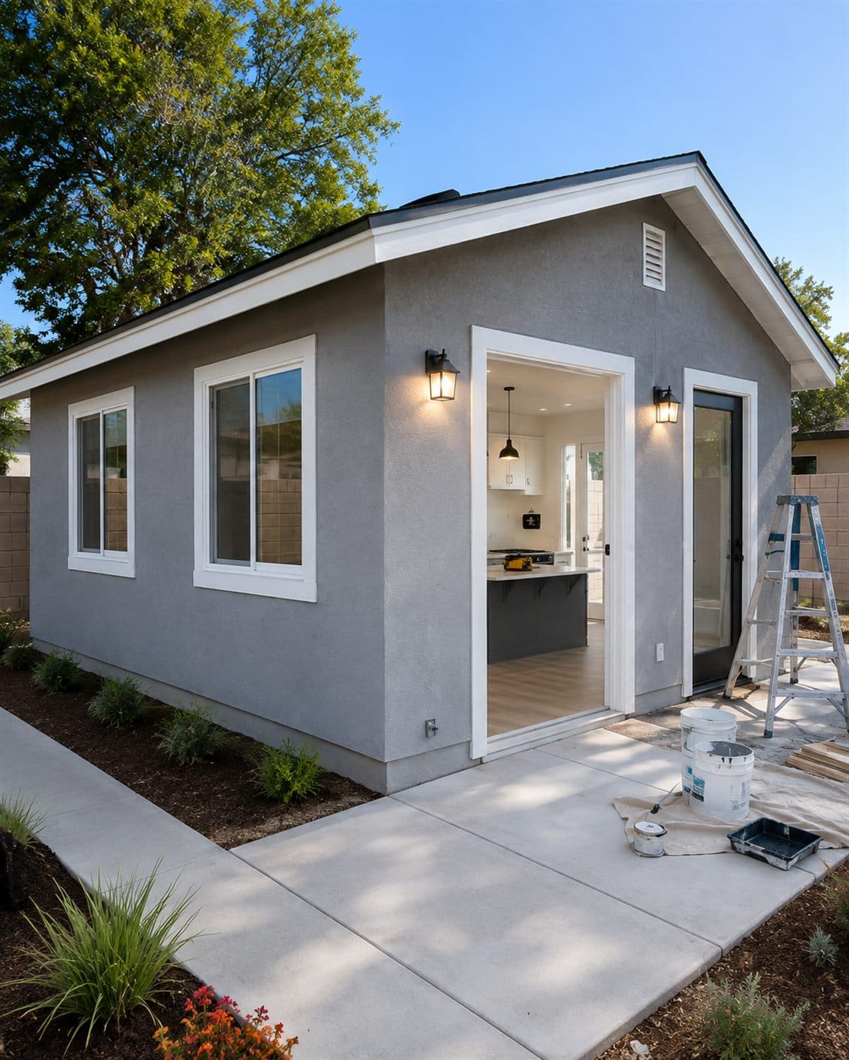Stage 6: Paint & fixtures